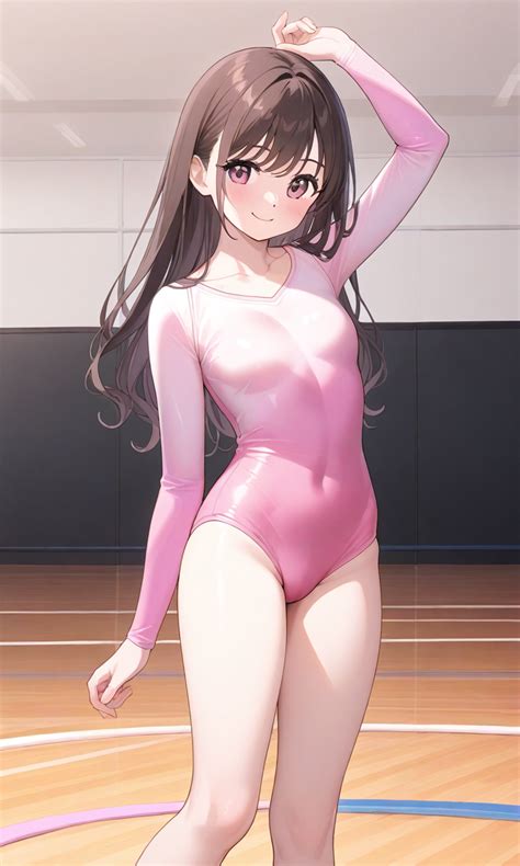 rhythmic gymnastics leotardai art model lora pixai