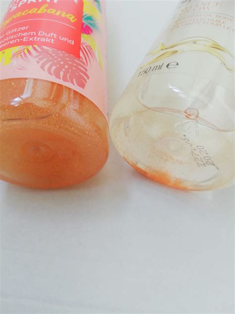 Spray de corp cu sclipici de la Balea sau de la Avon ? | DozaDeBlog