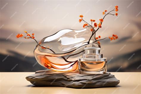 Premium AI Image | Clean transparent glass or bended plastic sculpture ...