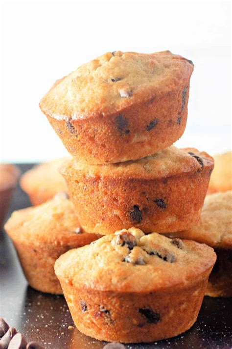 Banana Chocolate Chip Muffins - Little Frugal Homestead