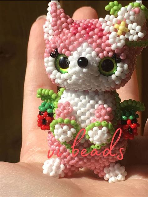белка из бисера | Beaded crafts, Handmade, Crafts
