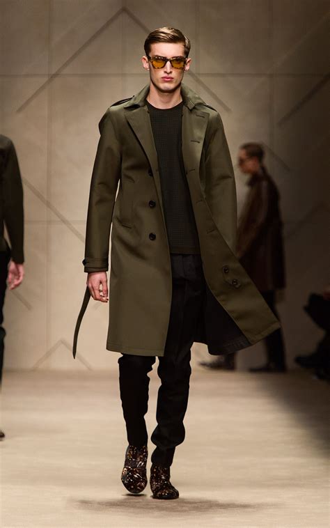 olive bonded trench coat  animal print chelsea boots   runway