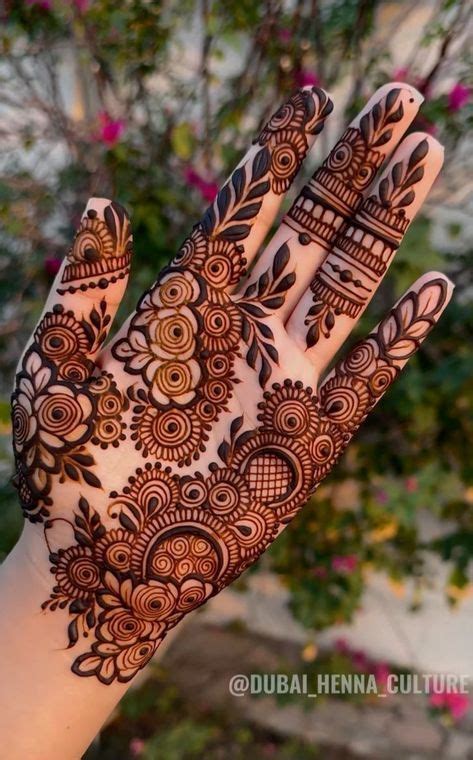 mehendi designs aesthetic front hand