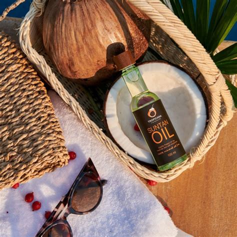 Тайское увлажняющее масло для загара Tropicana
