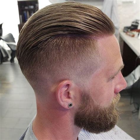 Мужская стрижка бритые виски | Corte de cabelo masculino, Cabelo ...
