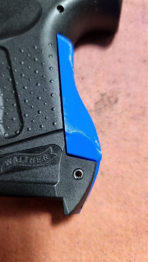 backstrap walther p double model stl file  cults