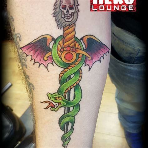 The HERO lounge tattoo studio. - @Regranned from @azzafellianitattoos ...