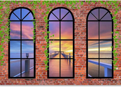 ideawall window view wall mural wayfair