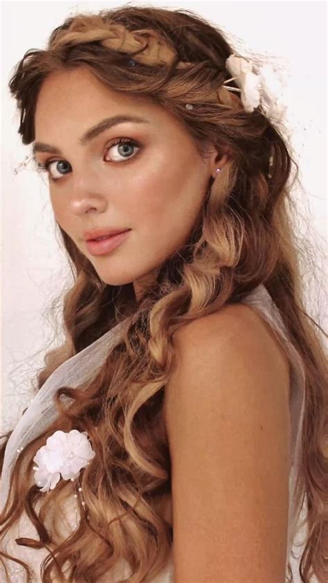 Sophie MAMMA MIA inspired bridal makeup & hair🕊🌊