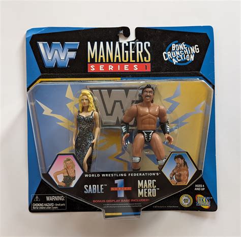 1997 WWF Jakks Pacific Managers Series 1: Sable & Marc Mero – Wrestling
