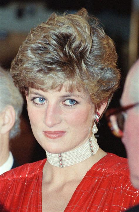 Princess Diana's Modern Ruby and Diamond Earrings | Lady diana