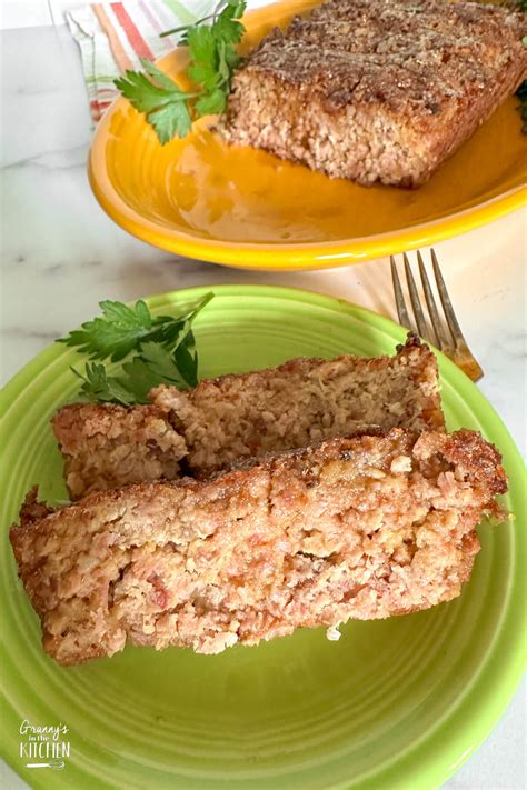 Glazed Ham Loaf Recipe - Granny's in the Kitchen