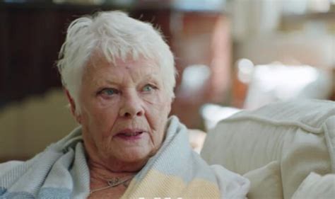 Judi Dench fights back tears over husband's death 'I'm not good at it ...