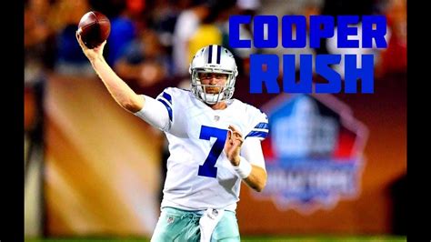 Cooper Rush Rookie Highlights || THE RACE || - YouTube