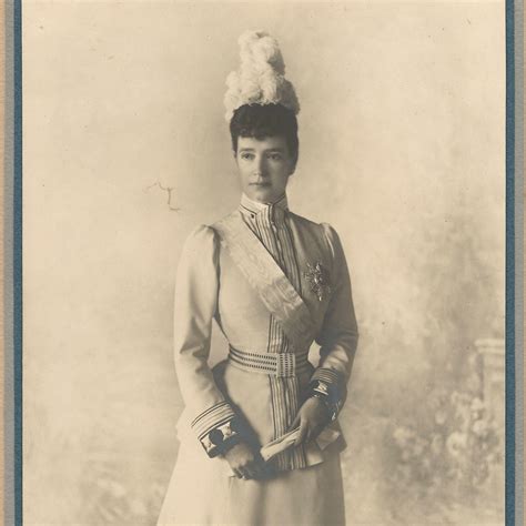 Original signed 1899 photograph of Dowager Empress Maria Feodorovna ...