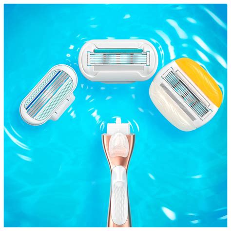 Набор Gillette Venus: Extra Smooth Sensitive RoseGold + 4 кассеты Venus ...