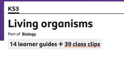 Structure and function of living organisms