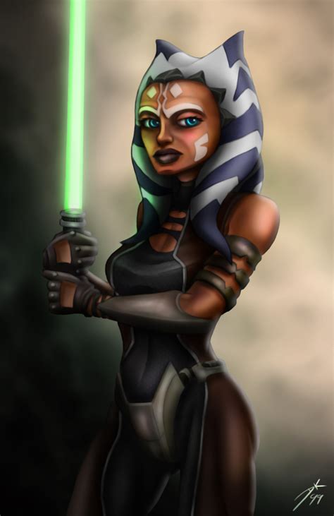 Ahsoka Tano fanart by Darkraimaster99 on DeviantArt