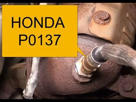 fix honda p oxygen sensor circuit  voltage bank