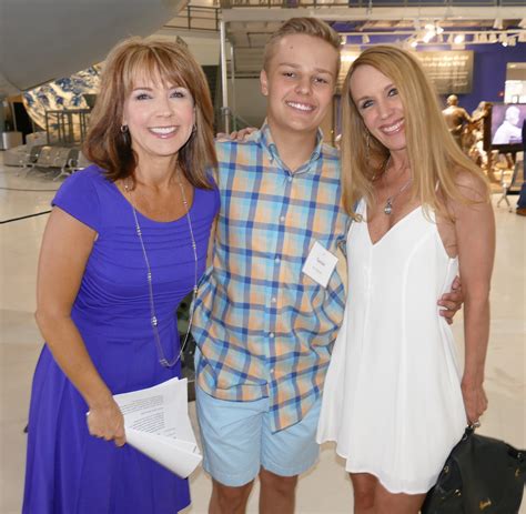 Sisters Kim and Keri Christiansen with Kim's son Tanner