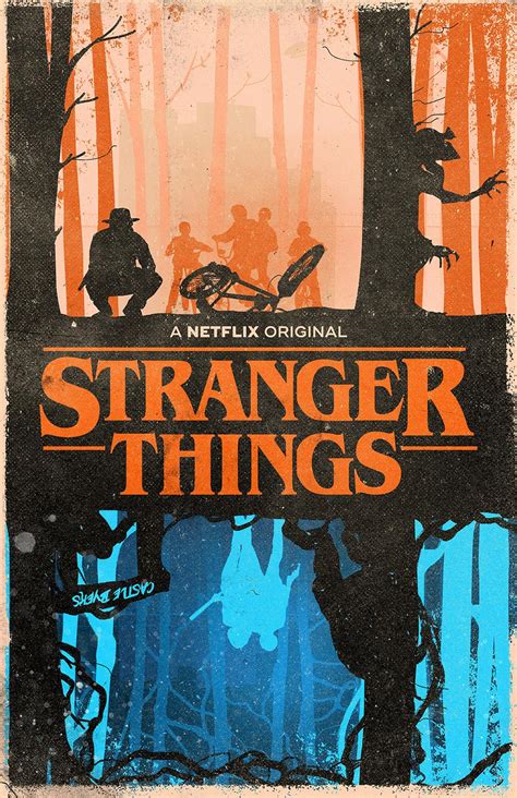 I made a Stranger Things Poster : r/Fantasy