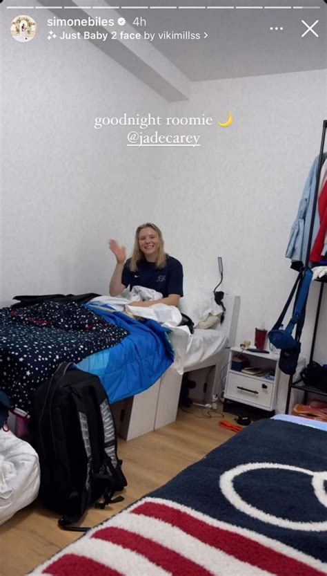 Simone Biles and Jade Carey turn roommates as they gear up for Paris