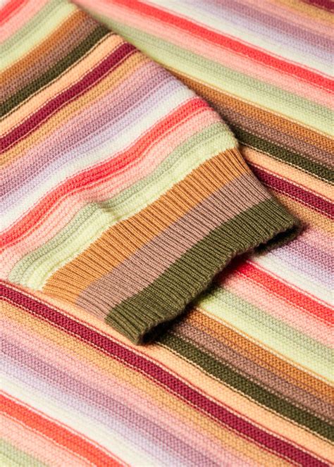 Women's Scoop Neck Striped Sweater