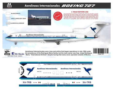 727 Decal Sets Released | AeroScale