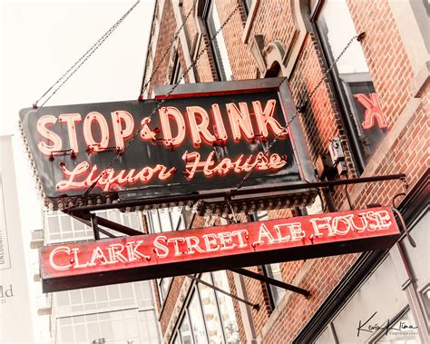 Clark Street Ale House Chicago Bar River North Chicago - Etsy Canada