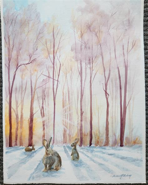 Andrea Anderson - Winter Hare