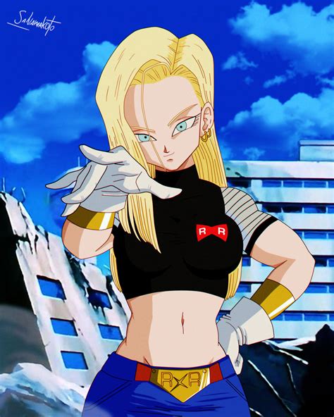 Super Androide 18 by salvamakoto on DeviantArt
