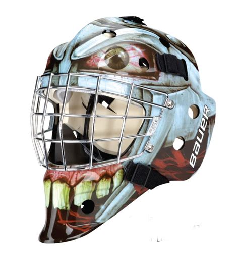 Maska bramkarska Bauer NME3 malowana Jr | Goalie Masks | Hockey shop ...