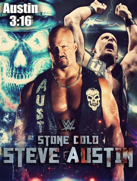 WWE Stone Cold Steve Austin Poster by ShahzamanAbbasi on DeviantArt