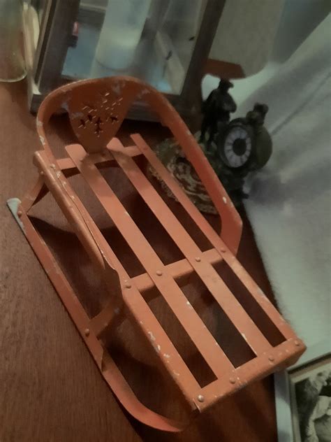 Русские снежные санки для куклы медведя Маленькая алюминиевая - Etsy