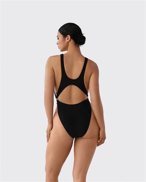 Cutout One-Piece Swimsuit – Brandon Blackwood New York