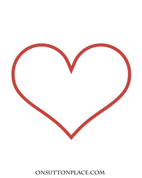 Large heart template jpg powered by box – Artofit