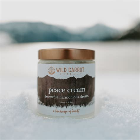 Peace Cream: Your Gateway to Calm and Serenity – Wild Carrot Herbals