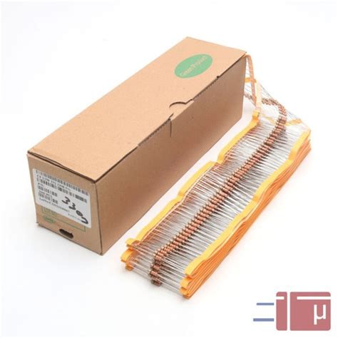 Jual x10 Resistor 330R 330 Ohm 1/2W Karbon 5% Original Kaki Tembaga ...