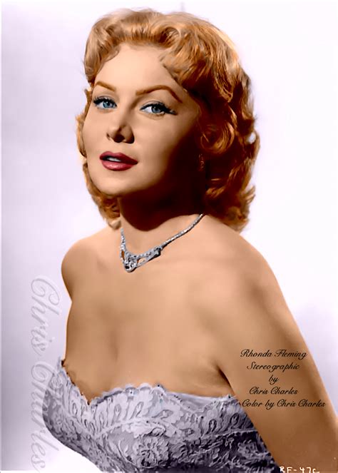 Rhonda Fleming Color conversion in Stereographic by Chris Charles from