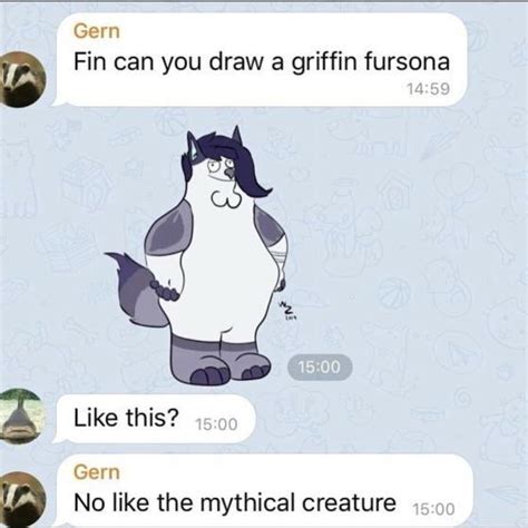 Griffin_irl : r/furry_irl