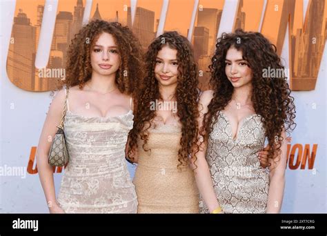 LOS ANGELES, CALIFORNIA - AUGUST 12: (L-R) Eliana Kalogeras, Sunday 