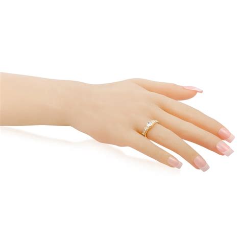 Graff Diamond Pave Tiara Yellow Gold Ring at 1stDibs