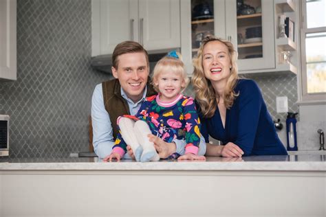 Mom, Dad & Big Sister for Some Family Maternity Portraits at Home
