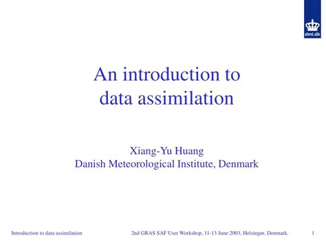 Data Assimilation A Mathematical Introduction 7