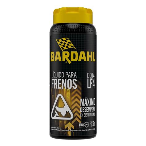 Bardahl Líquido para frenos DOT 4 Bardahl, 12 oz