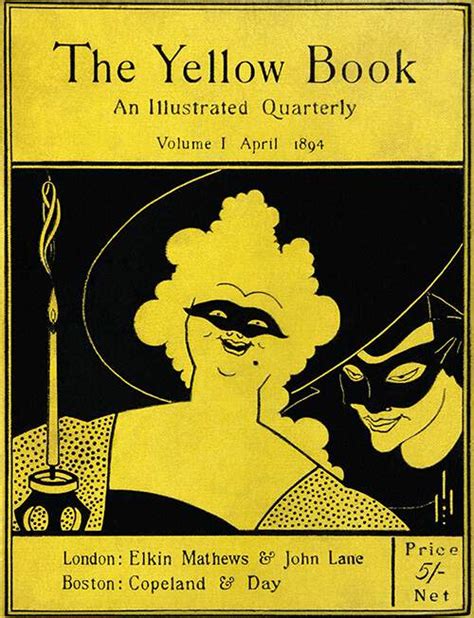 The Yellow Book, Vol. 1—Cover – Old Book Illustrations