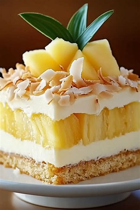 pineapple coconut dream cake