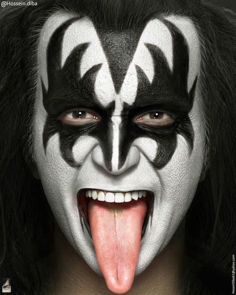 ArtStation - Gene Simmons from Kiss , Hossein Diba | Gene simmons ...