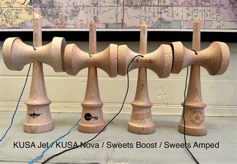 Size comparison of recent Kendama USA and Sweets ken shapes : r/Kendama