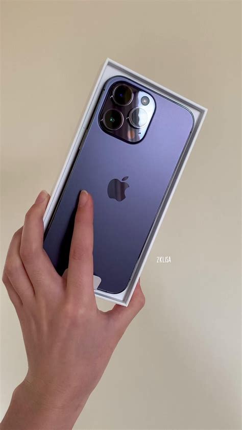 Iphone 14 pro max in deep purple – Artofit